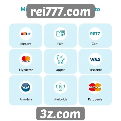 Métodos de pagamento aceitos pelo rei777