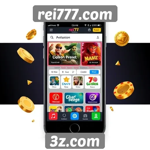 Interface e usabilidade do site rei777.com em dispositivos móveis